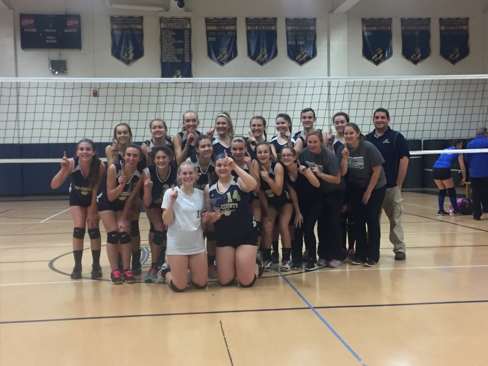 After three straight state titles, Tri-County Volleyball starts the new season this month with the backbone of a few top-notch players.