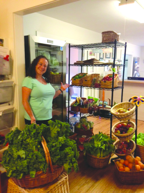 Some of the fresh food selections offered by APTT. (Photo/Joanne Barry)