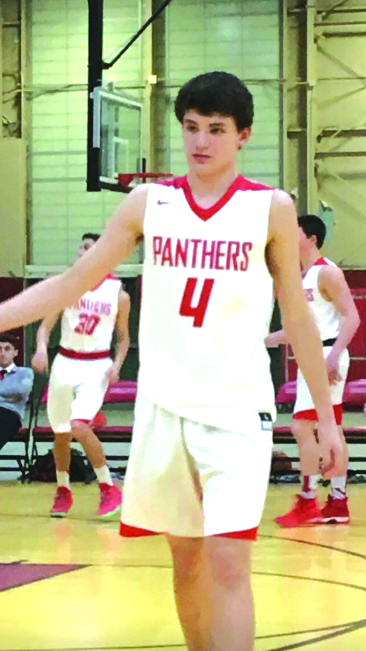 Holliston High Boys’ Basketball’s Co-captain Michael Alibrandi is top notch leader on and off the court.