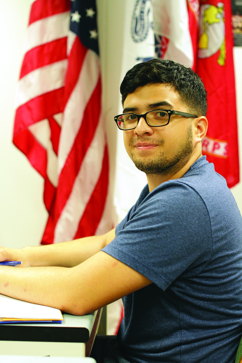 Charles Santamaria of Millis is the first MassBay veteran to be accepted into the Warrior Scholar Project at Cornell University. He attended in late July.