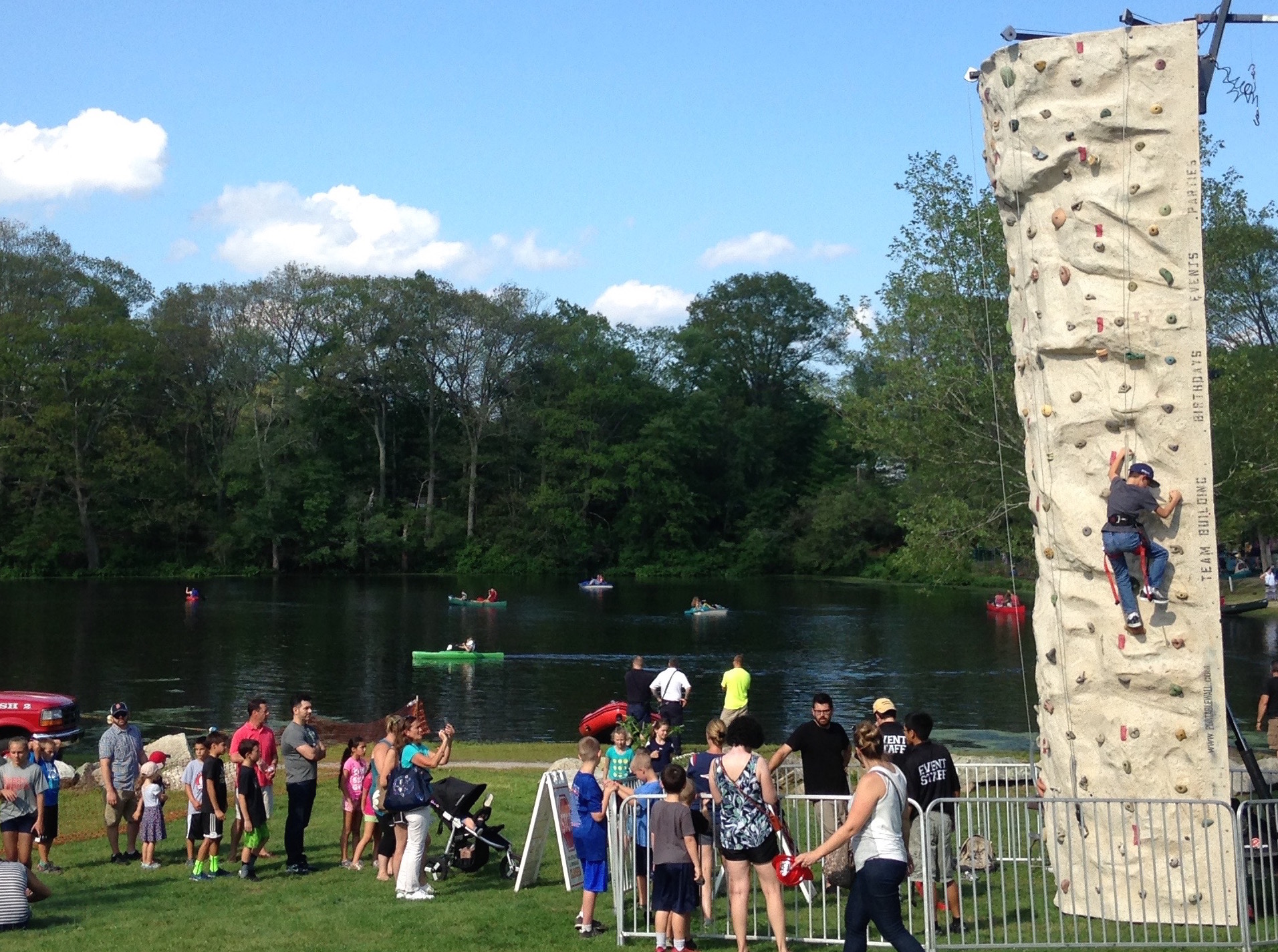 FREE fun events such as boating on Choate Pond, a climbing wall, a remote-control racetrack and more, as well as old fashioned prices for refreshments, are the hallmark of Celebrate Medway Day, back at Choate Park, Medway on July 20th, 2019.