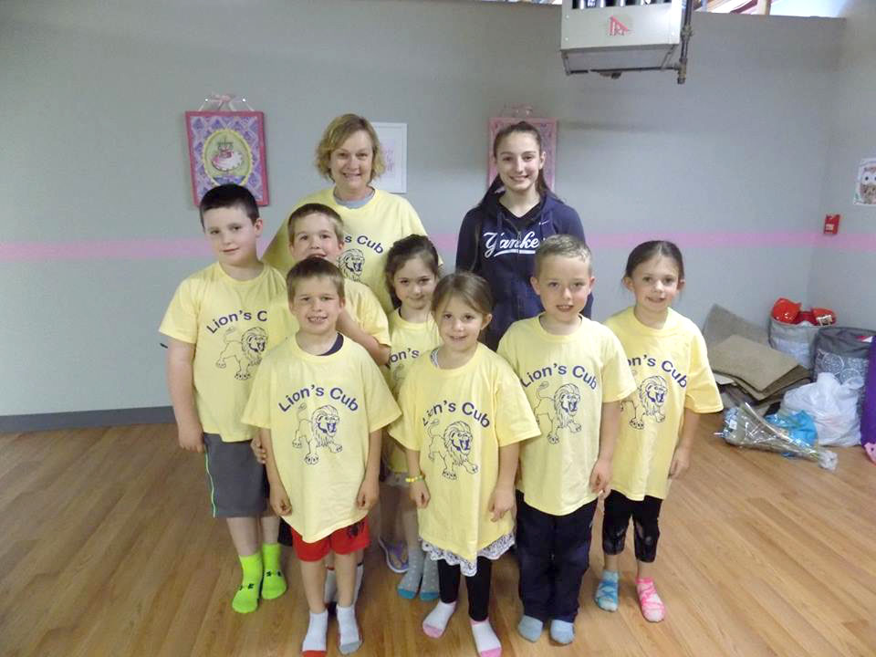 Shown are last year’s members, aged 4-9, of Franklin Pride, a community service-oriented organization sponsored by the Franklin Lions Club.