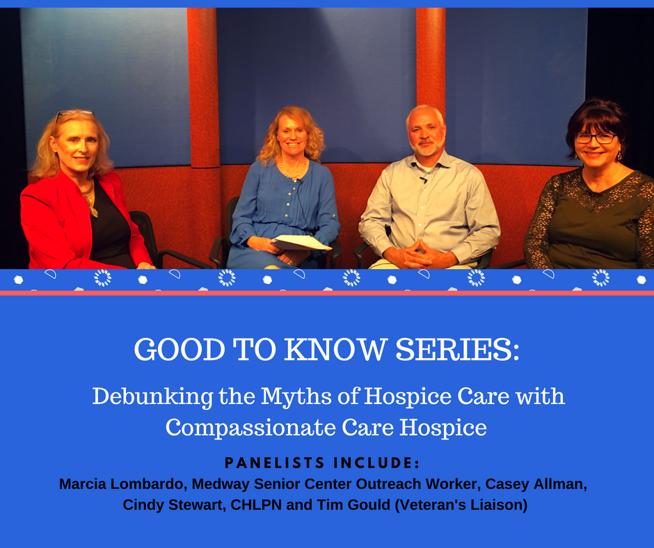 “Good to Know,” a new show produced by Medway Senior Center and Medway Cable Access, will bring important topics to the community.  