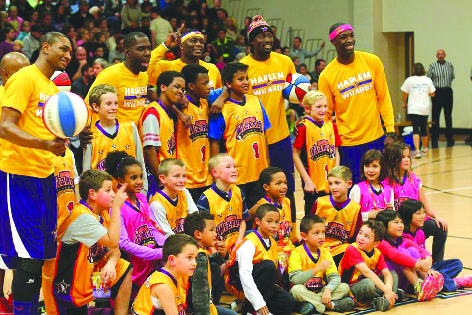 The Harlem Wizards Vs. Franklin Public Schools event was a game changer for the Franklin Education Foundation, replacing Casino Night with a family friendly event. It has become the FEF’s largest fundraiser, and it will take place on November 18 this year. Tickets are on sale now. Photos by Kit Brady.