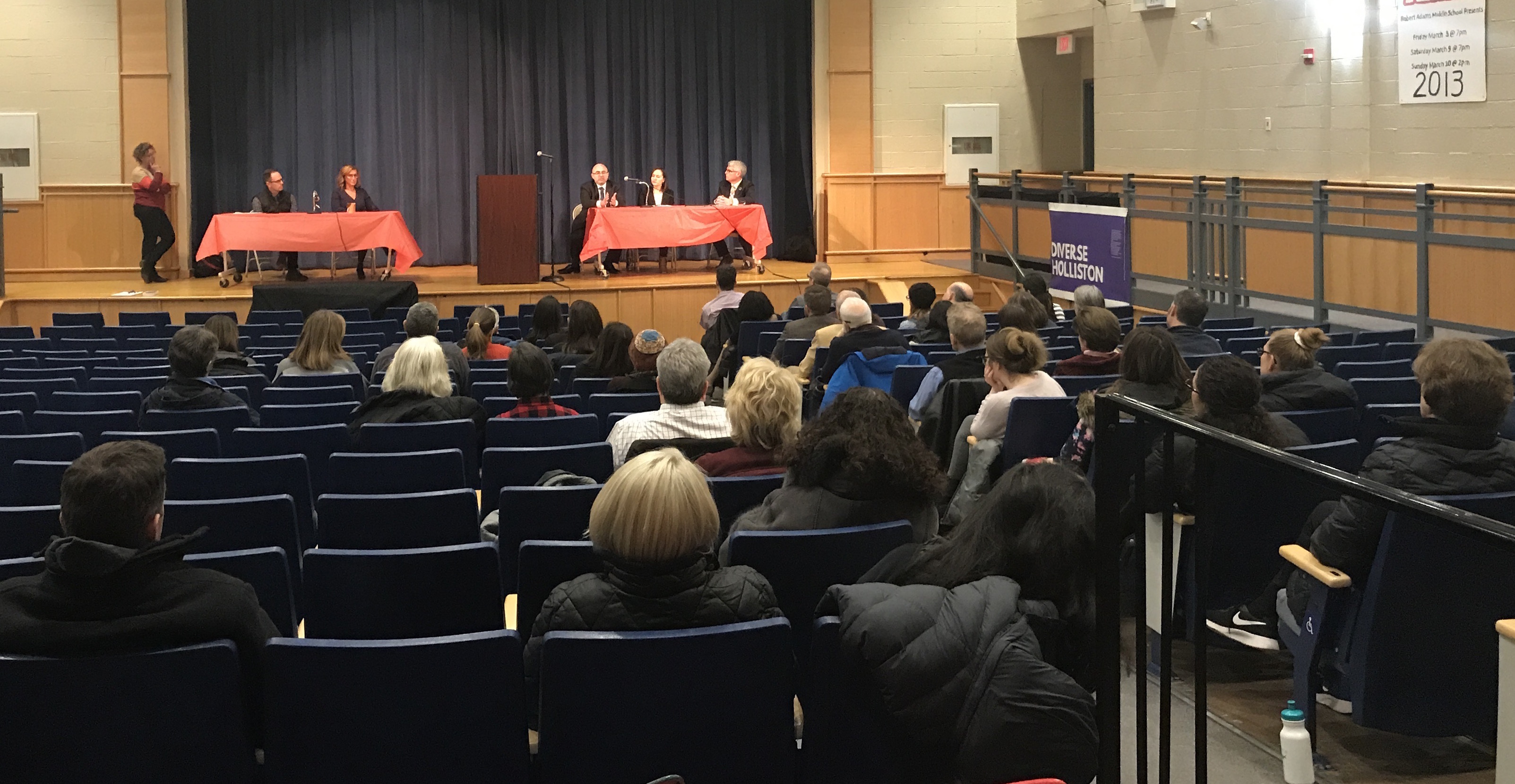 Diverse Holliston held a community conversation “Why Hate? Why Here? Why Now? What’s Next?” on January 16th, following the discovery of a swastika on a school playground slide.