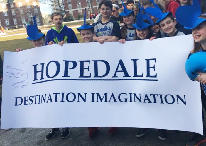 Hopedale DI Sign from State Tournament