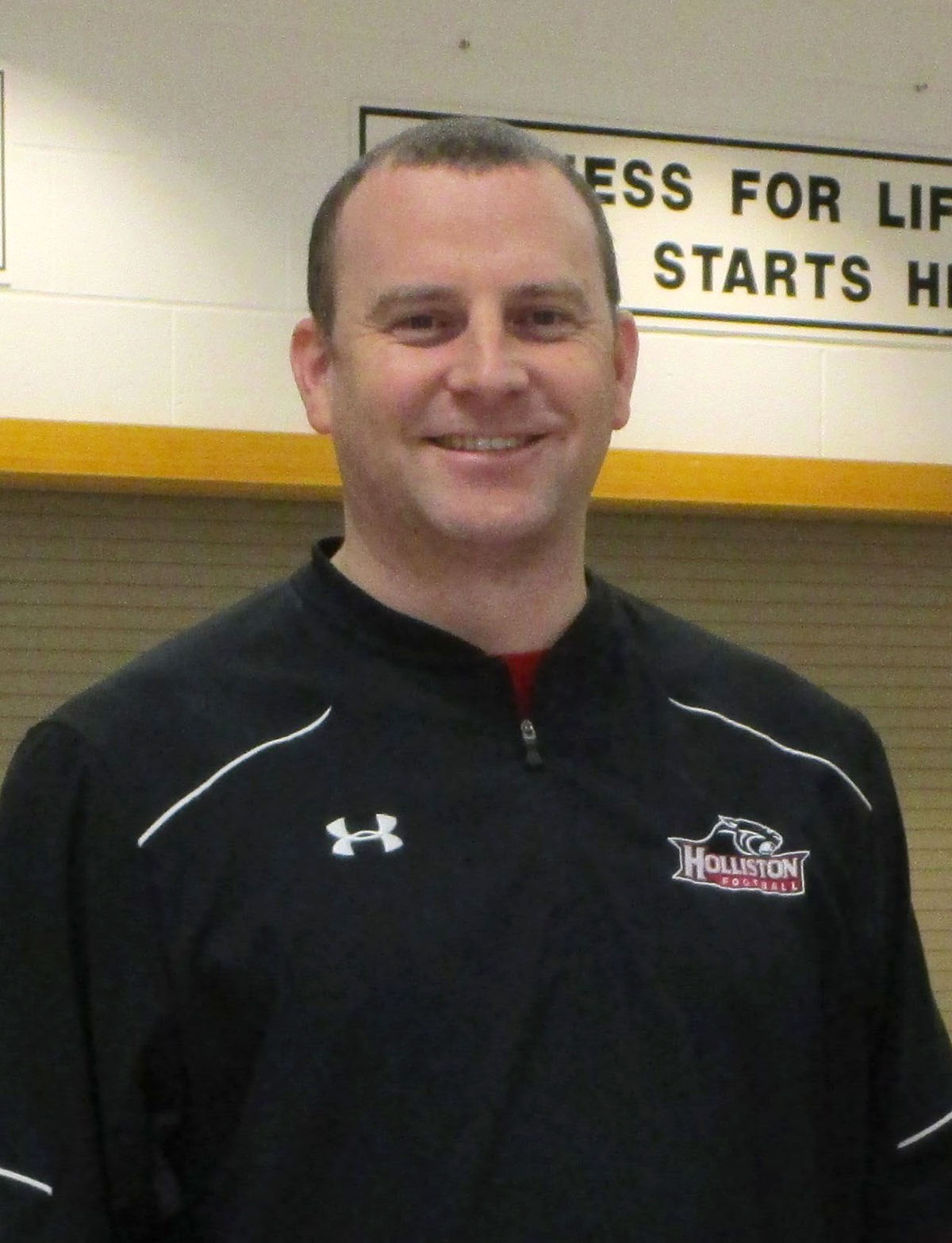 Entering his fifth year as Holliston High School Athletic Director, Matt Baker seeks to build athletes, and leaders.