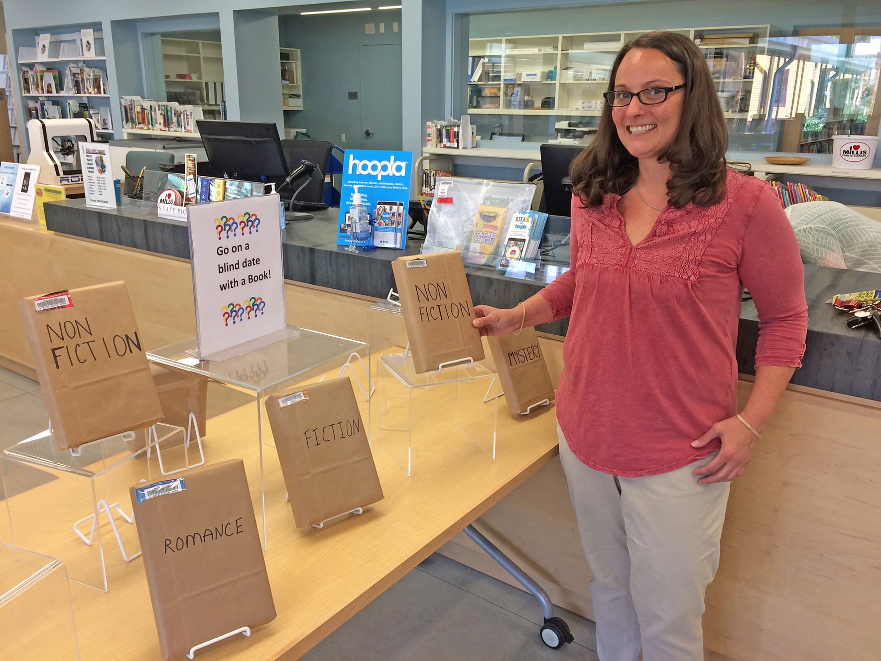 “Blind Date with a Book” at the Millis Library and a new photography club at the Medway Library are just some of the innovative programs planned for the fall.