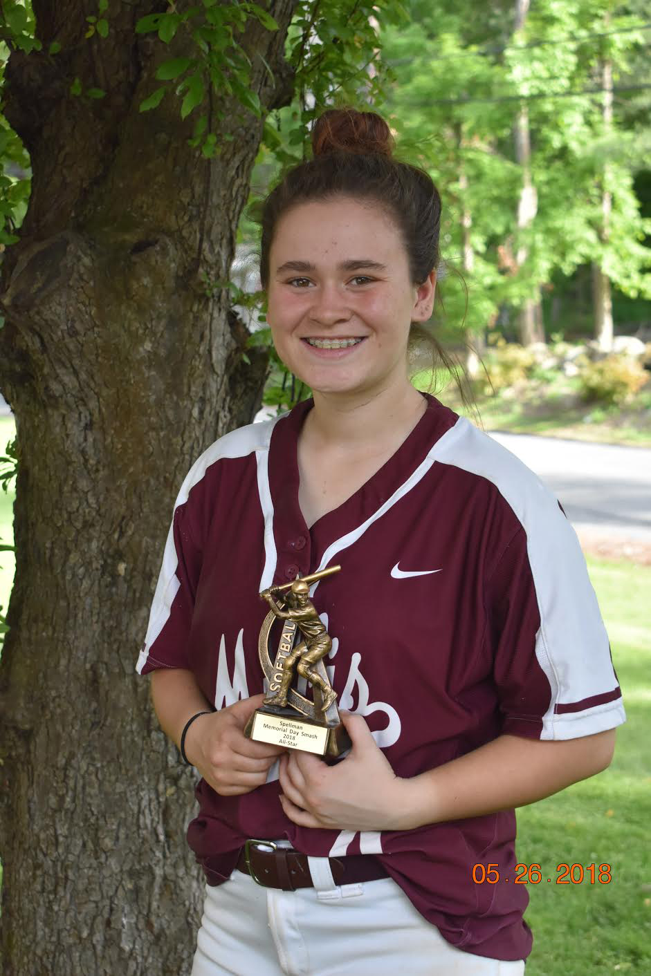 Young Millis softball captain Mackenzie Smith has proven a great asset to her team.