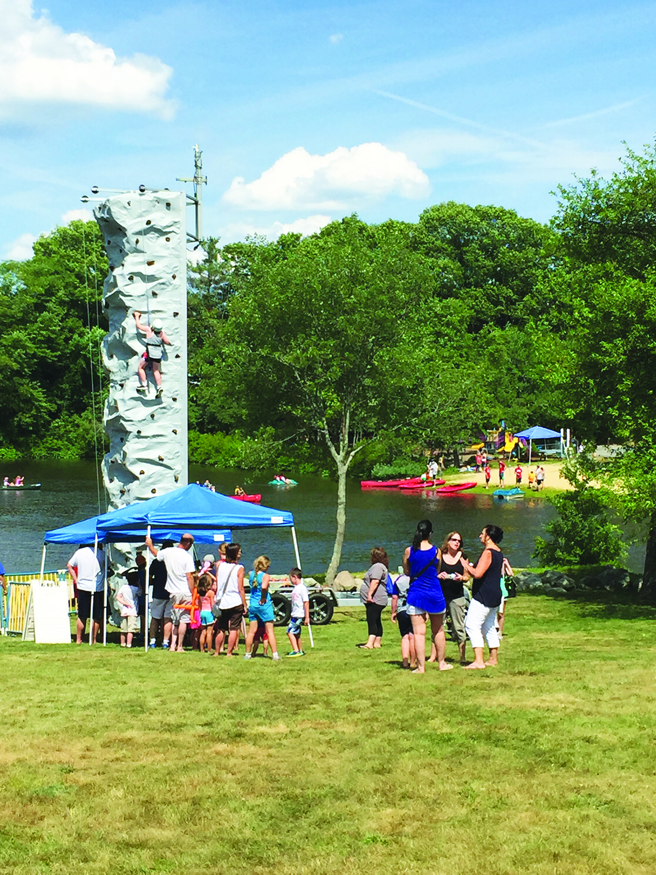 The Fifth Annual Celebrate Medway Day will take place at Choate Park on Saturday, July 15th. It will include fun favorites such as the rock climbing wall, crafts, facepainting, boating on the pond, musical entertainment and even fireworks, all sponsored by the community.