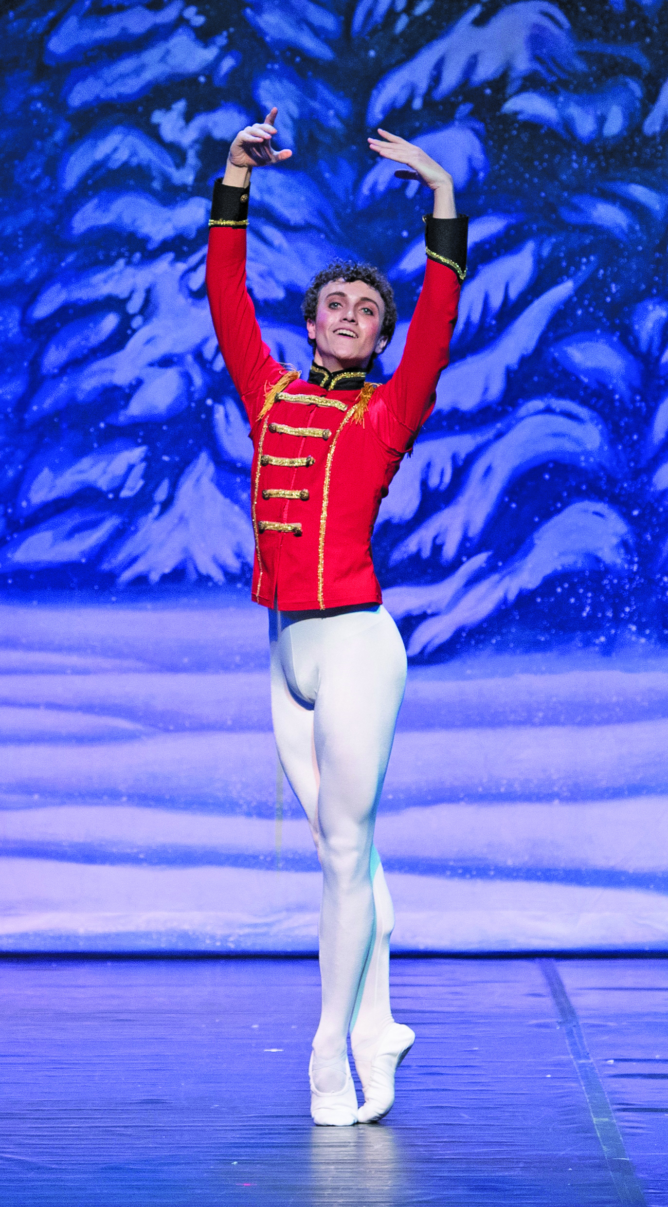 Jacob Clerico performed the Nutcracker Prince in Dancing Arts Center’s 2016 production of “The Nutcracker” at the Norwood Theatre. (Photo/Meredith Hunnibell)