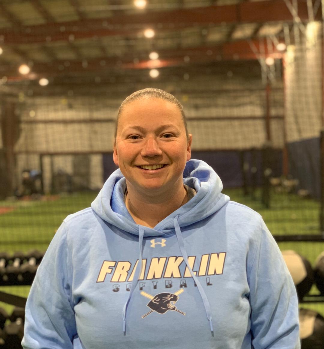 Katie Holbrook is looking forward to her first season coaching Franklin High softball.