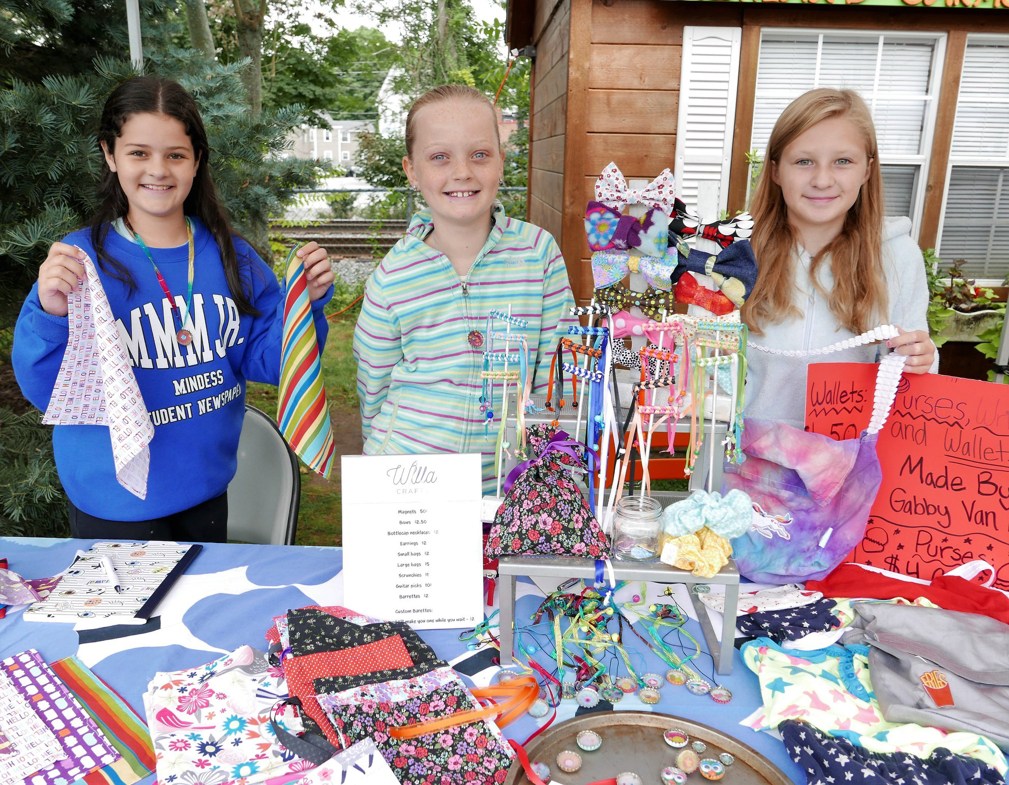 Young ‘kidpreneurs’ will sell their own creative products at the winter market. Photos/Ashland Farmers Market