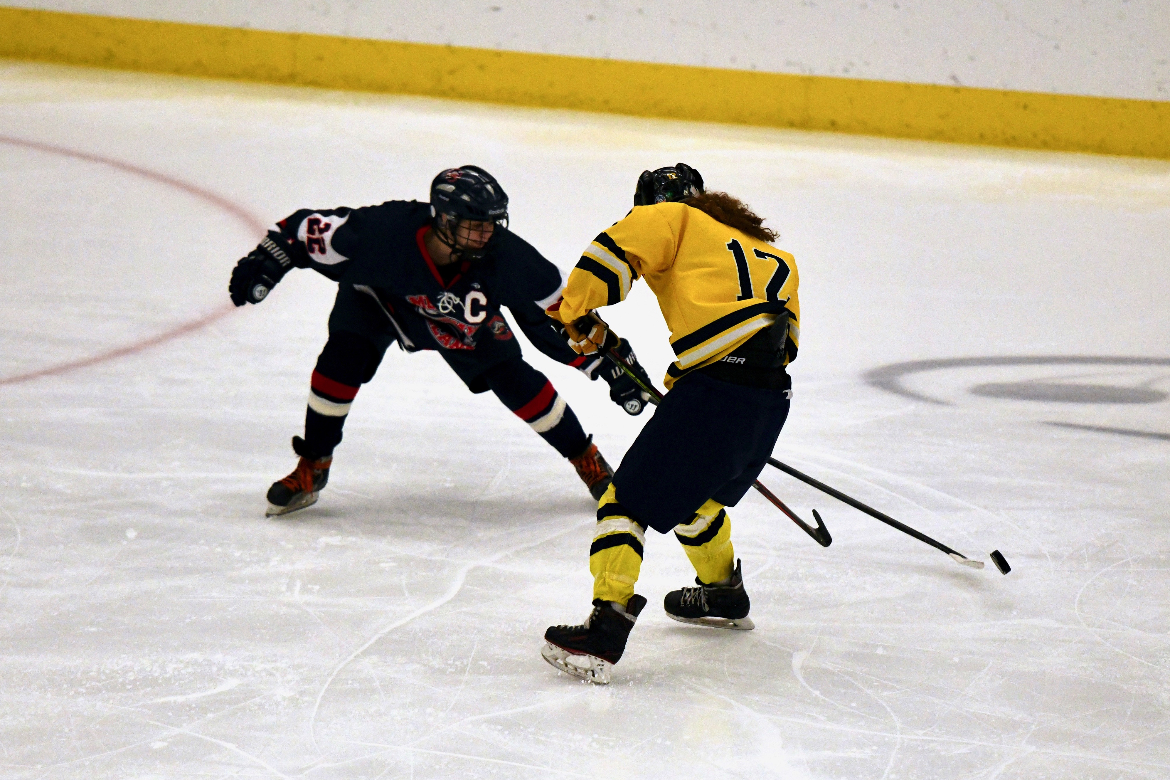 Lauren Norton hopes to help her Medway-Ashland Girls ‘Hockey team unify for a chance at the tournament, before she heads to Assumption next year. She will play in the Shriners All Star game this month. Contributed photo