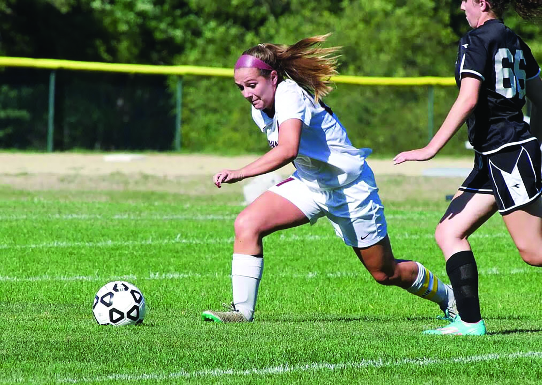 Soccer captain Taylor Davis, who watched her underdog team surprise the naysayers last year, is optimistic great things can happen again this year. She’ll be headed to Southern Connecticut State University next year.